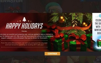 Game thủ đã có thể nhận quà miễn phí từ Overwatch