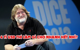 'Ông trùm' Steam, Gabe Newell là người giàu nhất ngành công nghiệp game