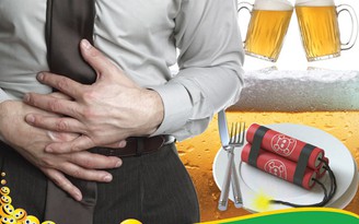 Men vi sinh ngừa tiêu chảy do ăn uống - rượu bia