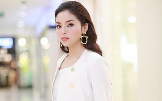 Hoa hậu Kỳ Duyên khác lạ với kiểu trang điểm sắc lạnh
