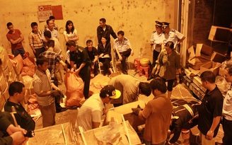 Hơn 2 tấn vẩy tê tê, 860 kg ngà voi 'núp bóng' hàng đông lạnh