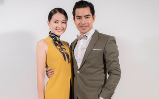Ngọc Lan tươi như hoa bên Thanh Bình sau đám hỏi