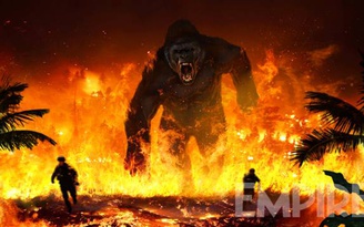 King Kong giận dữ băng rừng lửa trong ‘bom tấn’ quay ở Việt Nam