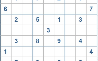 Mời các bạn thử sức với ô số Sudoku 3786 mức độ Khó