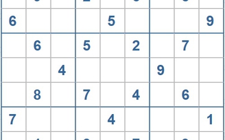 Mời các bạn thử sức với ô số Sudoku 3788 mức độ Khó