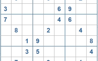 Mời các bạn thử sức với ô số Sudoku 3820 mức độ Khó