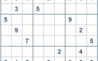 Mời các bạn thử sức với ô số Sudoku 3824 mức độ Khó