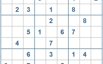 Mời các bạn thử sức với ô số Sudoku 3844 mức độ Khó