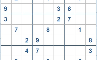 Mời các bạn thử sức với ô số Sudoku 3856 mức độ Khó