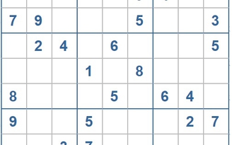 Mời các bạn thử sức với ô số Sudoku 3904 mức độ Khó