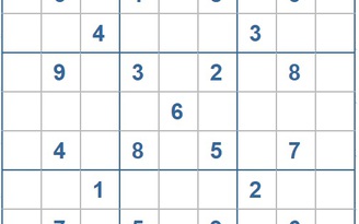 Mời các bạn thử sức với ô số Sudoku 3920 mức độ Khó