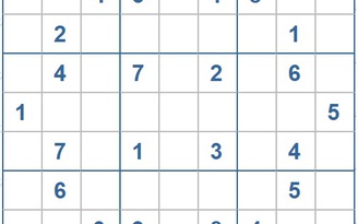 Mời các bạn thử sức với ô số Sudoku 3958 mức độ Khó