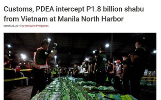 Phá đường dây ma túy 'khủng': Phối hợp với Philippines bắt thêm 276 kg ma túy đá