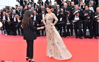 Nữ diễn viên Trung Quốc 'bị đuổi' khỏi thảm đỏ Cannes