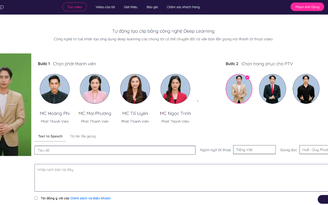 Xu hướng công nghệ AI tạo ra MC ảo