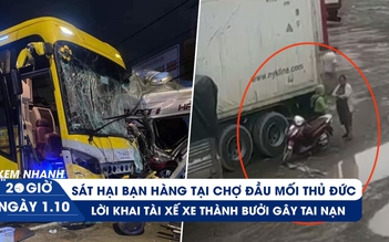 Xem nhanh 20h ngày 1.10: Thảm án sát hại bạn hàng chợ đầu mối | Đu dây cứu bé gái mắc kẹt ở chung cư