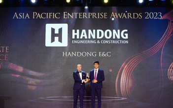 Handong E&C nhận giải thưởng Doanh nghiệp xuất sắc châu Á tại Asia Pacific Enterprise Award 2023