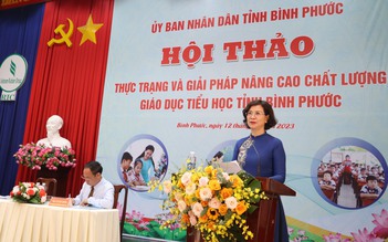 Bình Phước: Thiếu 480 giáo viên tiểu học trong năm học 2023 - 2024