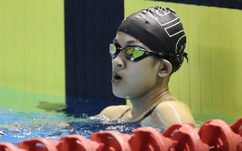 Kình ngư 14 tuổi gây sốc ở giải bơi quốc gia