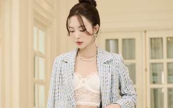 Các set trang phục dạ tweed bổ sung nét trong trẻo kiêu kỳ cho những ngày thu