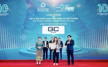 Gcoop Hydrogen Plus lọt ‘Top 10 sản phẩm xanh thân thiện với môi trường’ năm 2023