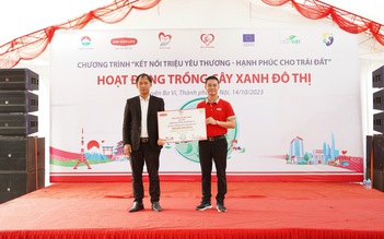 Dai-ichi Life Việt Nam tiếp tục Dự án ‘Trồng cây xanh đô thị’ tại Hà Nội