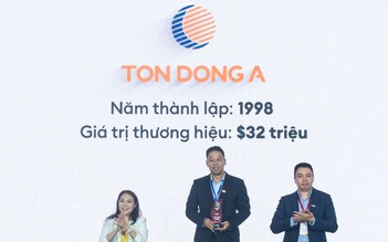 Tôn Đông Á đón nhận giải thưởng 'Top 25 thương hiệu dẫn đầu Việt Nam năm 2023'