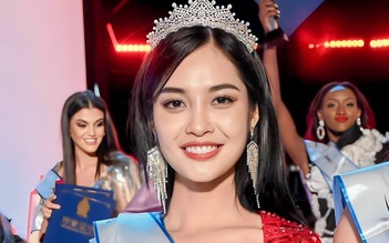 Nông Thúy Hằng giành á hậu 2 tại cuộc thi Hoa hậu Hữu nghị Quốc tế