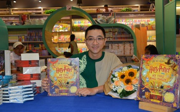 Chàng trai Việt vẽ sách Harry Potter: 'Tôi rất áp lực'