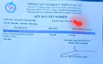 Công an Đắk Nông nói gì về thông tin 'phải test Covid-19 trước khi vào trại giam'