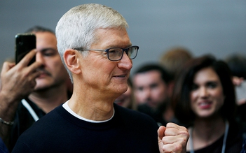 Bán 500.000 cổ phiếu Apple, CEO Tim Cook thu về 41 triệu USD