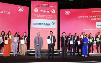 Eximbank vào Top 10 Thương hiệu mạnh Việt Nam - Tăng trưởng ấn tượng năm 2023