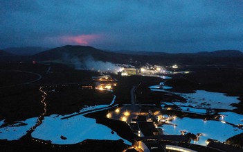 Cảnh báo núi lửa có thể phá hủy thị trấn 4.000 dân ở Iceland