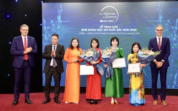 3 nhà khoa học nữ của Việt Nam được trao giải thưởng L'Oréal - UNESCO năm 2023