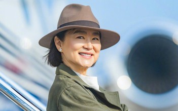 Lâm Thanh Hà đi máy bay riêng đến Đài Loan dự giải Kim Mã