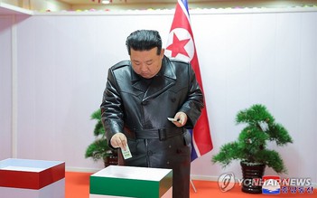 Ông Kim Jong-un bỏ phiếu bầu lãnh đạo địa phương