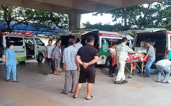 Nổ bình gas, 9 người bị bỏng ở Quảng Ngãi: 3 bệnh nhân nguy kịch