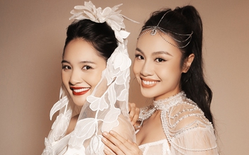 Á hậu Thủy Tiên trình diễn áo cưới cùng Hoa hậu đẹp nhất châu Á 2009