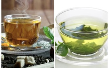 Nên uống trà xanh hay trà đen?