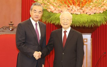 Tổng Bí thư Nguyễn Phú Trọng tiếp Ngoại trưởng Trung Quốc Vương Nghị