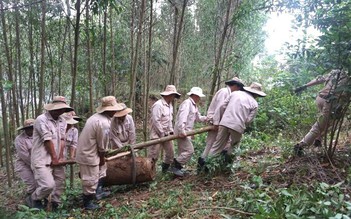 Quảng Bình: Phát hiện quả bom 'khủng' cách trường tiểu học 500 m