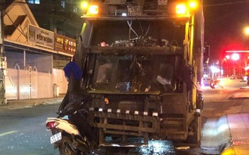 Đà Lạt: Xe máy va chạm xe chở rác, một người tử vong