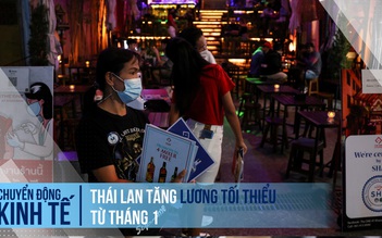 Thái Lan tăng lương tối thiểu từ tháng 1