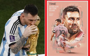 Messi trở thành cầu thủ bóng đá đầu tiên được tạp chí Time vinh danh