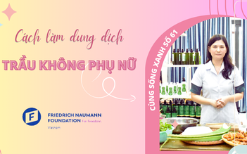 Cùng sống xanh số 61: Muốn con trải nghiệm sống xanh, cô giáo nghiên cứu nhiều sản phẩm chăm sóc sức khỏe,  bảo vệ môi trường