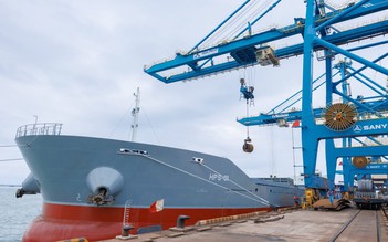Hòa Phát chính thức khai thác chiếc tàu tự đóng đầu tiên
