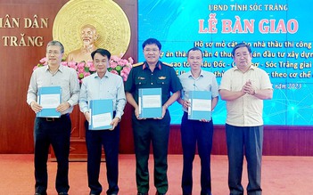 Bàn giao 5 mỏ cát thi công cao tốc Châu Đốc - Cần Thơ - Sóc Trăng