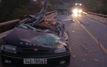 Kon Tum: Hai cha con tử vong sau tai nạn giao thông