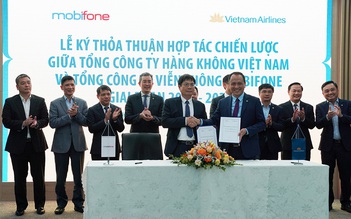 Vietnam Airlines và MobiFone ký kết hợp tác chiến lược