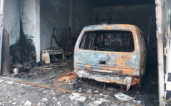 Vĩnh Long: Cháy xưởng sửa xe và kho hàng, thiệt hại hàng trăm triệu đồng